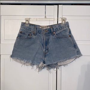 Cutoff Jean shorts